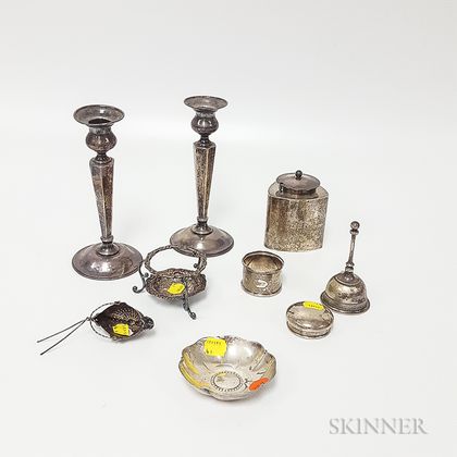 Group of Silver Tableware