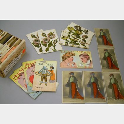 Collection of Assorted Lithographic and Photographic Postcards
