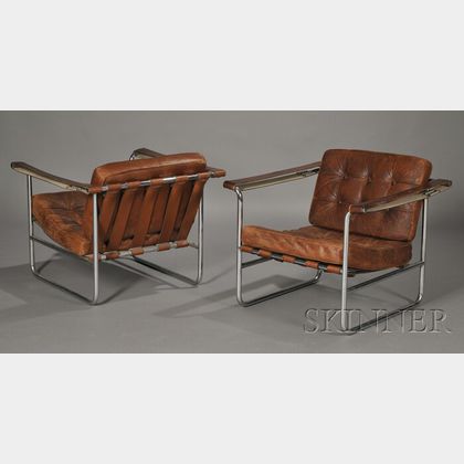 Pair of Stendig Lounge Chairs