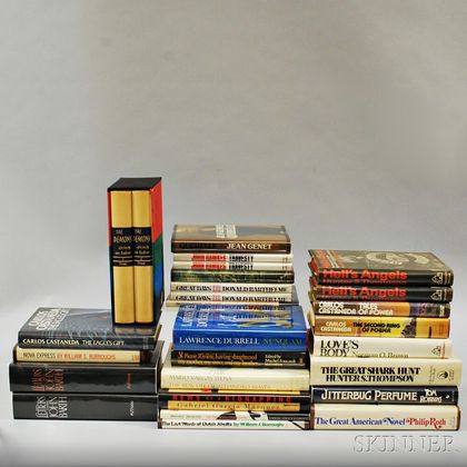 Post-modern Fiction, First Editions, Twenty-seven Volumes