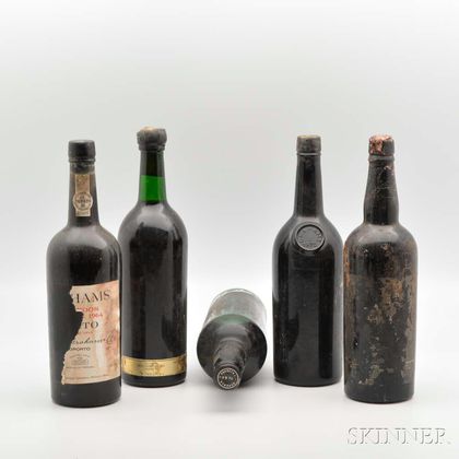 Mixed Port Lot, 5 bottles 