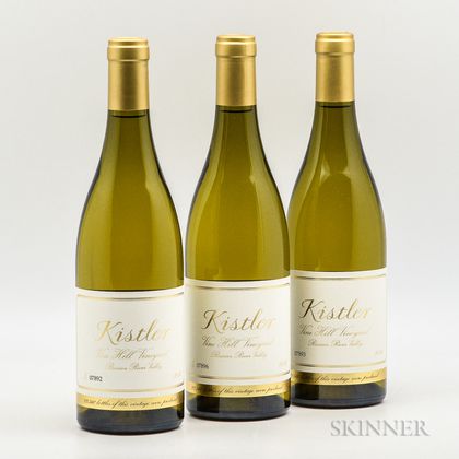 Kistler Vine Hill Chardonnay 2014, 3 bottles 