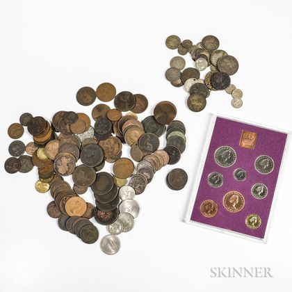 Large Group of 18th-20th Century British Coins