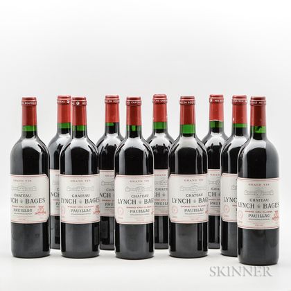 Chateau Lynch Bages 2000, 10 bottles 