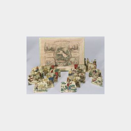 Fables of Fontaine Early Boxed Paper Tableau Set
