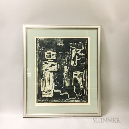 Louise Nevelson (1900-1988) Solid Reflections Print