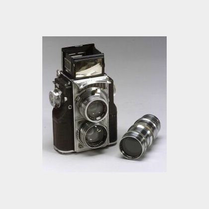 Zeiss Ikon 35mm Contaflex Twin Lens Reflex Camera