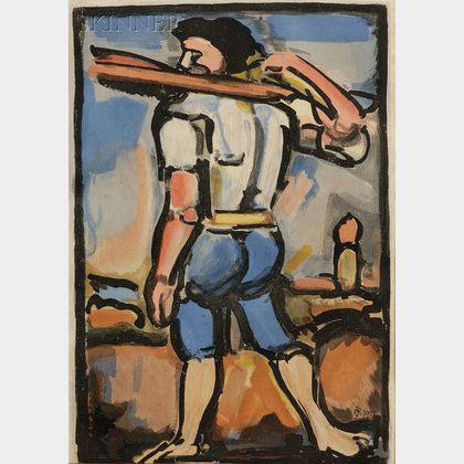Georges Rouault (French, 1871-1958) Lot of Two Images: Dors, mon amour