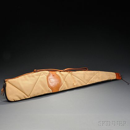 Canvas and Leather Gun Case