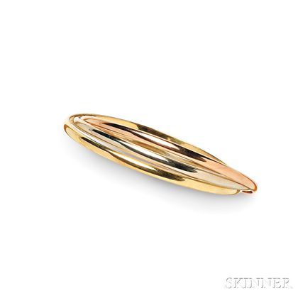18kt Tricolor Gold Bracelet