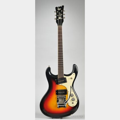 American Electric Guitar, Mosrite of California, c. 1964, "The Ventures Model"
