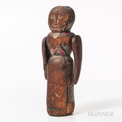 Early Carved Doll