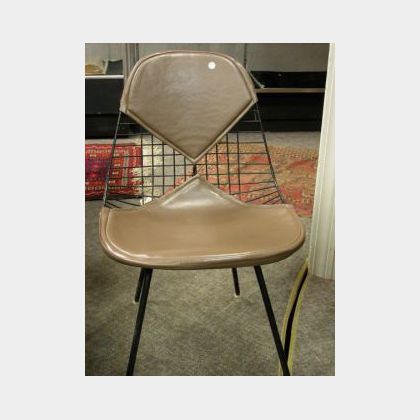 Charles Eames Wire Bikini Side Chair. 