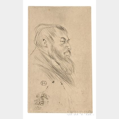 Henri de Toulouse-Lautrec (French, 1864-1901) Tristan Bernard
