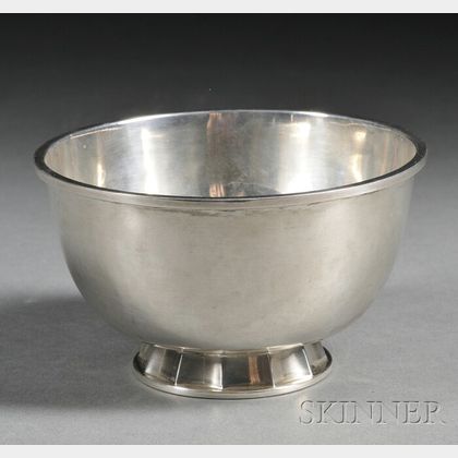 Margret Craver (1907-2010) Handwrought Silver Bowl