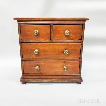 Pine Miniature Chest of Drawers