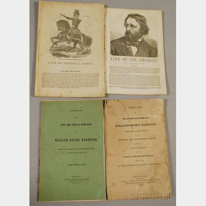 Four 19th Century Printed and Illustrated Political Biographies