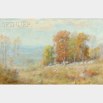 Joseph H. Greenwood (American, 1857-1927) Early Autumn Landscape