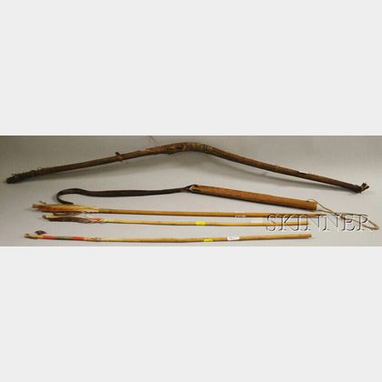 Group of American Indian Archery Items