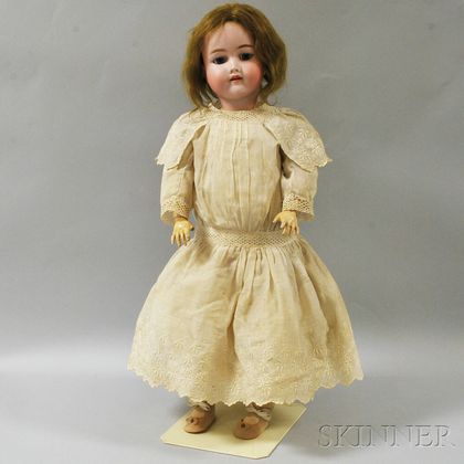 C.M. Bergmann Bisque Head Girl Doll