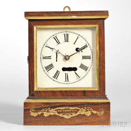 S.B. Terry Torsion Cottage Clock