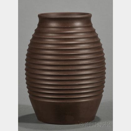 Wedgwood Keith Murray Copper Basalt Vase