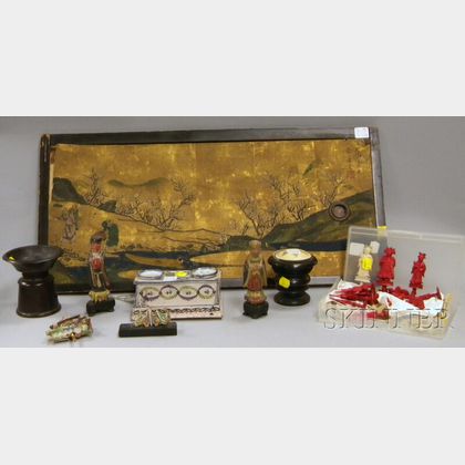Group of Assorted European and Asian Decorative Items