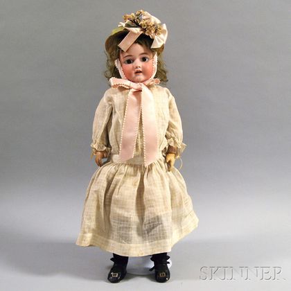 Heinrich Handwerck Bisque Head Girl Doll