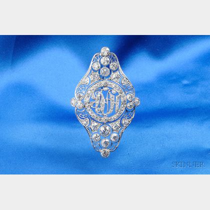 Diamond Pendant/Brooch
