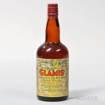 Glamis 10 Years Old, 1 4/5 quart bottle 