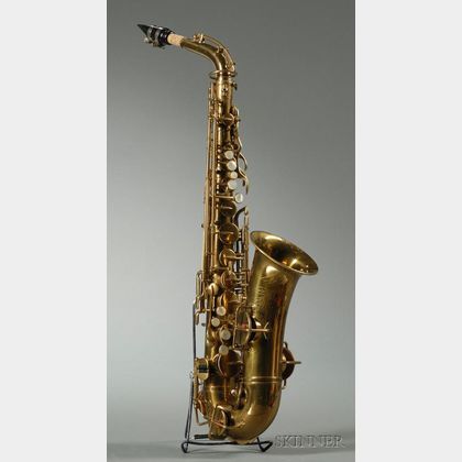 American Alto Saxophone, The Buescher Company, Elkhart, c. 1930, Serial # 238314