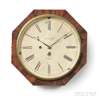 Marine Clock Company Octagonal Gallery Clock