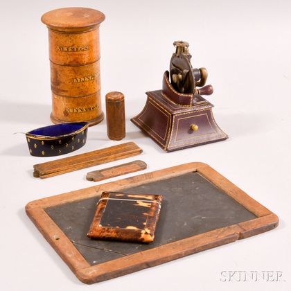 Collection of Early Desk Items and Accessories