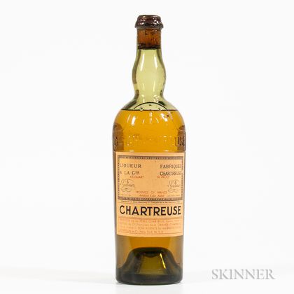 Yellow Chartreuse, 1 4/5 quart bottle 