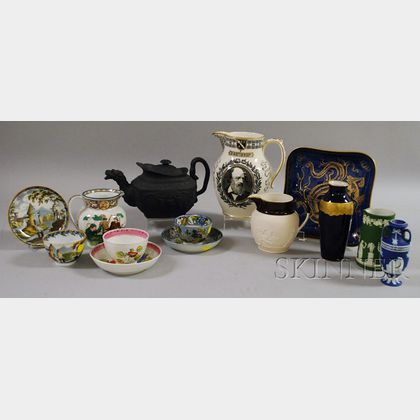 Sixteen Wedgwood and Other Ceramic Items