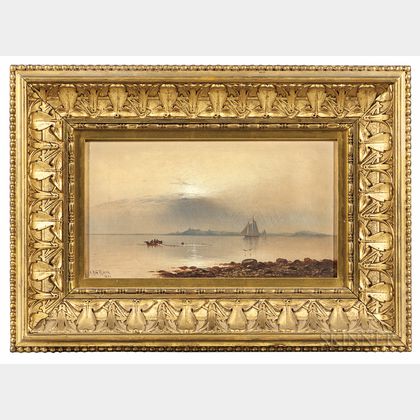 Charles Henry Gifford (Massachusetts, 1839-1904) Sunset Over New Bedford Harbor