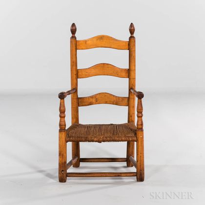Maple Ladder-back Child's Armchair