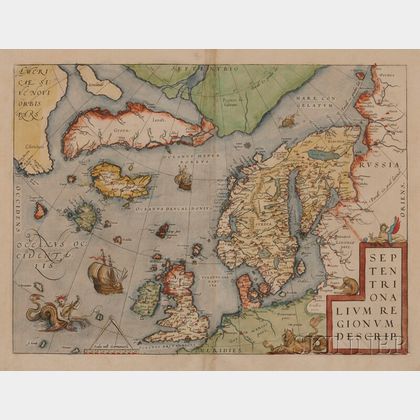 (Maps and Charts, Polar Regions, Ortelius, Abraham (1527-1598)