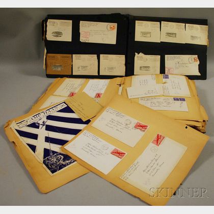Two World War II Era Correspondence Scrapbooks