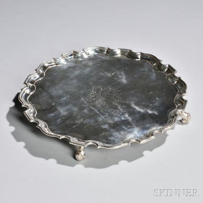 Georgian Silver Salver