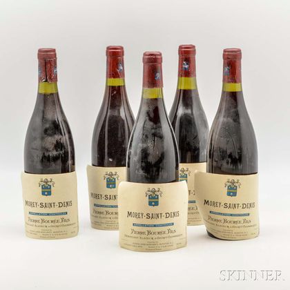 Pierre Bouree Morey St. Denis (believed to be 1985 based on provenance paperwork),5 bottles 