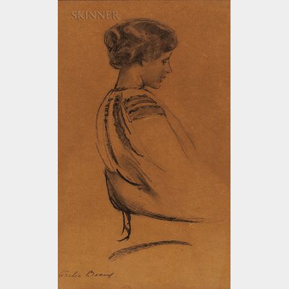 Cecilia Beaux (American, 1855-1942) Lady in Profile