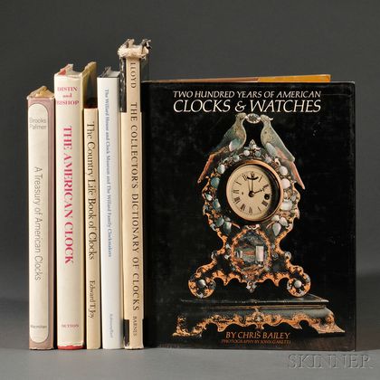 Six Titles on Antique Clocks
