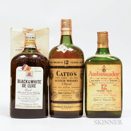 Mixed Blended Scotch, 3 4/5 quart bottles (oc) 