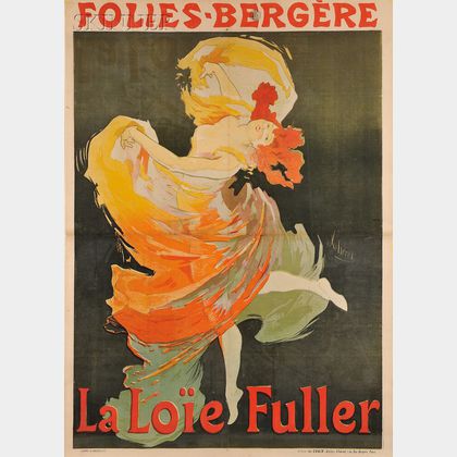 Jules Chéret (French, 1836-1932) Folies-Bergère/La Loïe Fuller