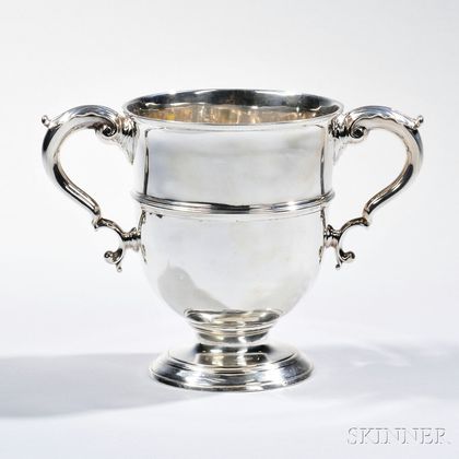 Georgian Sterling Silver Two-handled Loving Cup