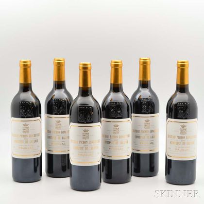 Chateau Pichon Lalande 2005, 6 bottles 