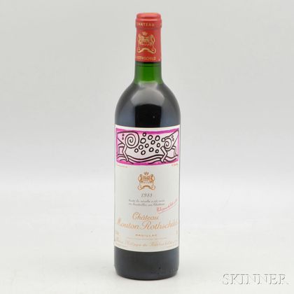 Chateau Mouton Rothschild 1988, 1 bottle 