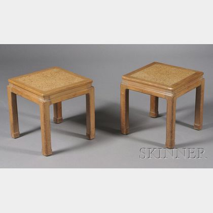 Pair of Low Tables Attributed to Edward Wormley