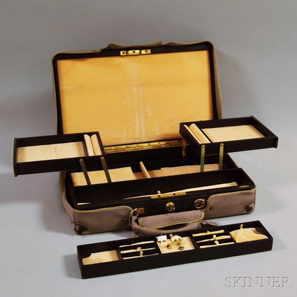 Sold at auction Cartier Fitted Leather Jewelry Box Auction Number